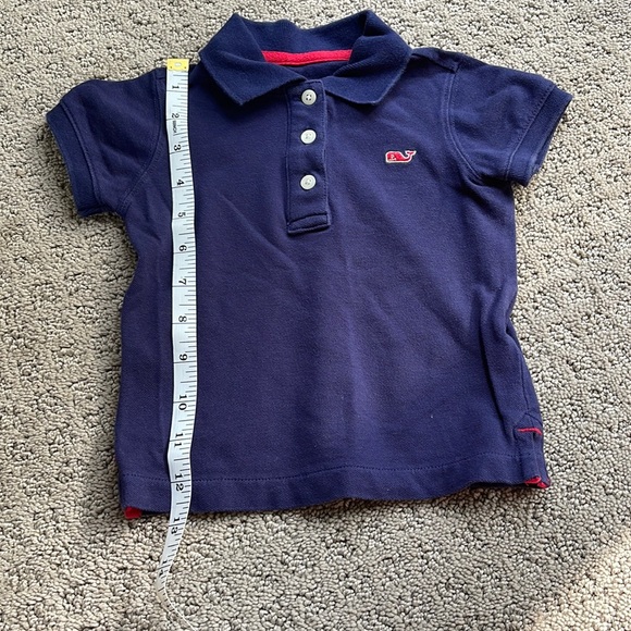 Vineyard Vines Navy Blue Youth Boys Polo - Picture 7 of 7